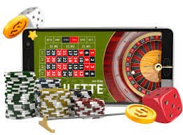 Low-limit table view Low-limit Lucky Twins table lobby view